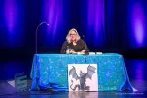 Lesung von Kerstin Gier beim Buchmesse Saar Festival 2026