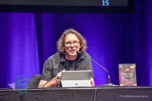 Magnus Myst bei der Lesung von das kleine böse Buch beim Buchmesse Saar Festival 2026 LIVE bin Saarlouis
