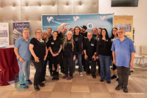 Teamfoto nach der Lesung von Magnus Myst LIVE beim Buchmesse Saar Festival 2026